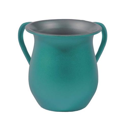 Yair Emanuel:Washing Cup - Anodized Aluminium - Turquiose Colour