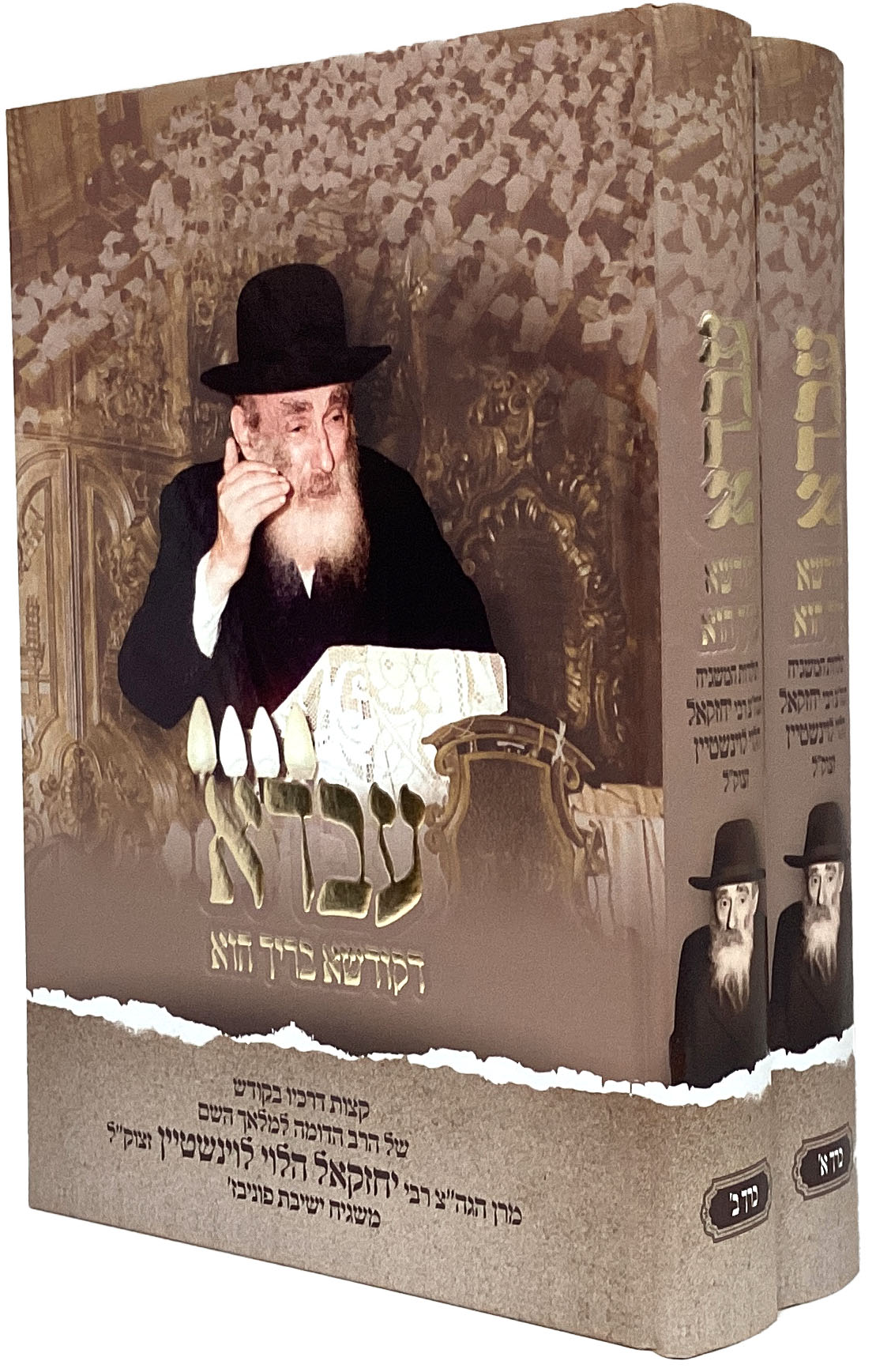 עבדא דקודשא בריך הוא תולדות המשגיח הרב יחזקאל הלוי לוינשטיין ב' כרכים