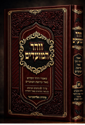 זהר המועדים א - כללות המועדים,פסח,ספירת העומר ופסח שני