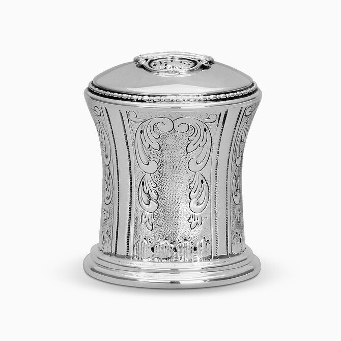 Hazorfim: Arco Sterling Silver Tzedakah Box