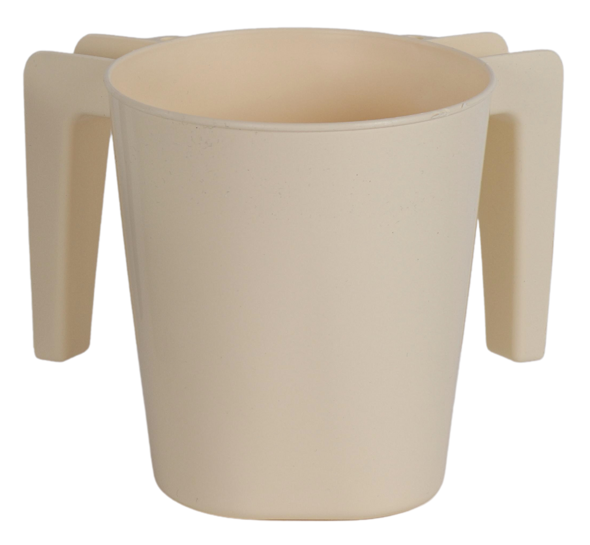 Washing Cup- Pastel Cream- Plastic