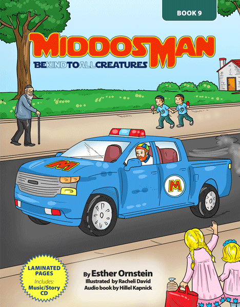 MiddosMan - Be Kind to All Creatures - Book & Read-Along CD Vol 9