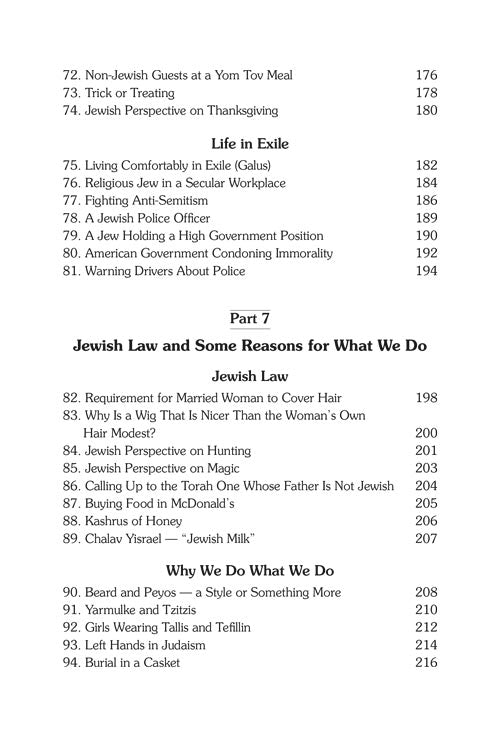 Ask the Rabbi - Honest answers to candid questions