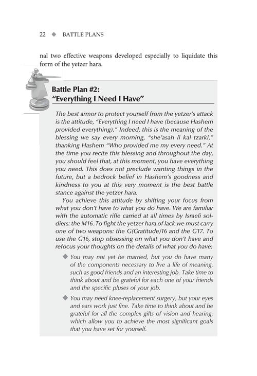 Artsctroll: Battle Plans - How to Fight the Yetzer Hora by Rebbetzin Ziporah Heller