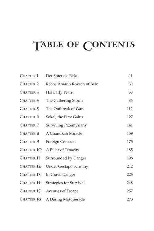 Artscroll: Rescuing the Rebbe of Belz by Rabbi Yosef Israel