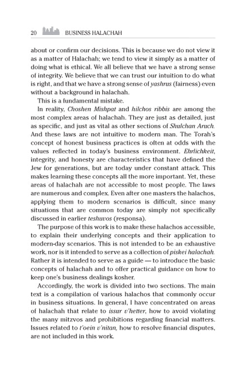 Artscroll: Business Halachah by Rabbi Ari Marburger