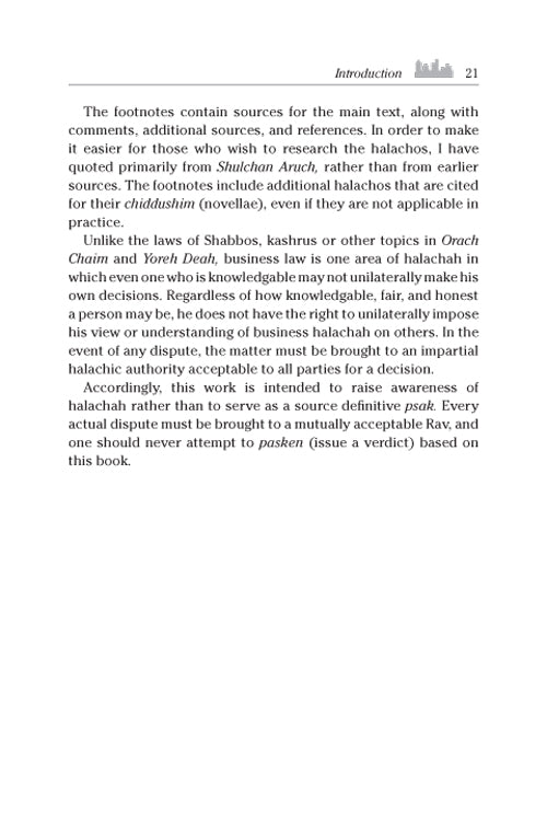 Artscroll: Business Halachah by Rabbi Ari Marburger