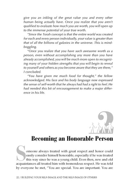 Artscroll: Building Your Self Image