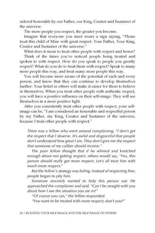 Artscroll: Building Your Self Image