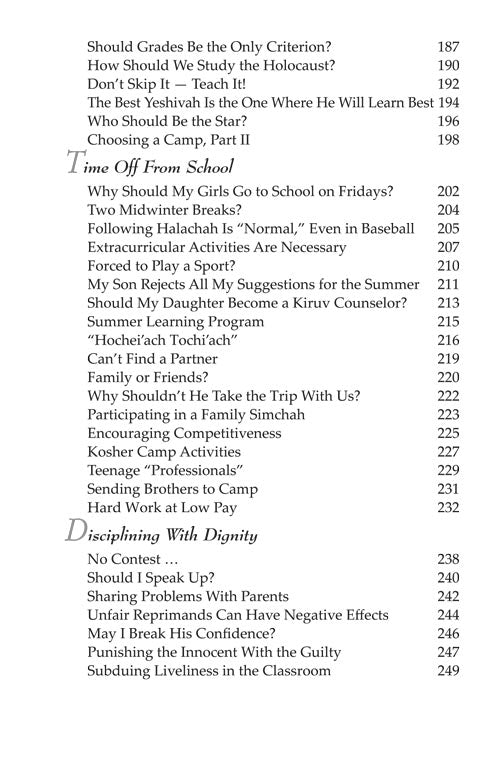 Chinuch with Confidence