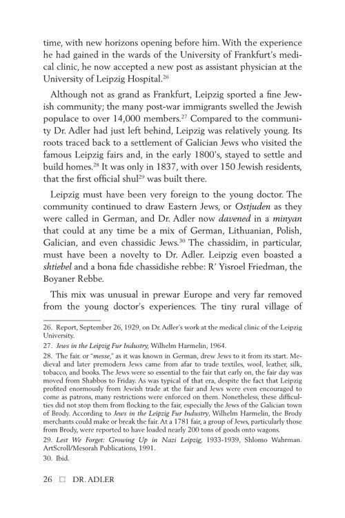 Artscroll: Dr. Adler by R. Adler