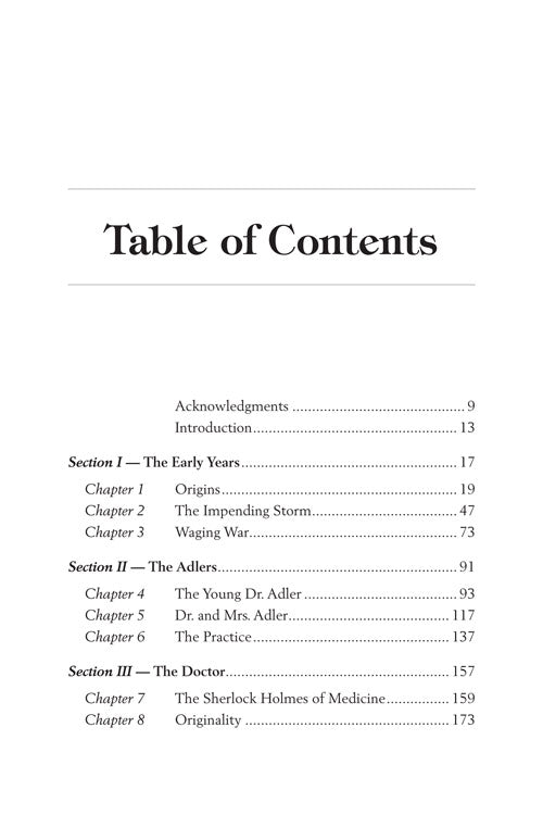 Artscroll: Dr. Adler by R. Adler