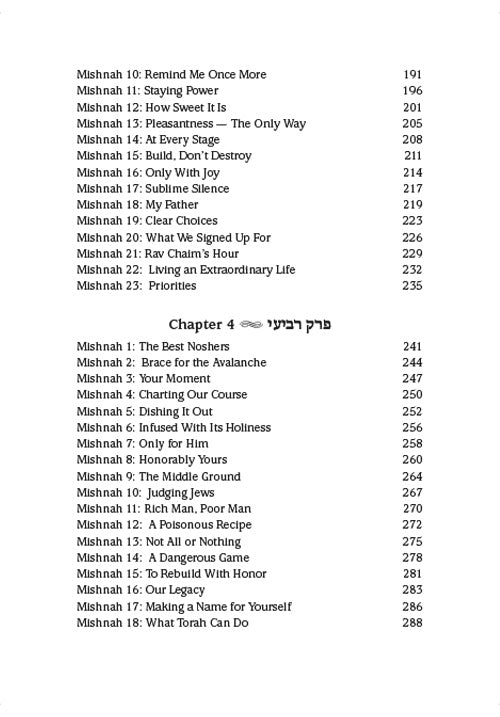 The Eternal Wisdom of Pirkei Avos - Insights & Stories