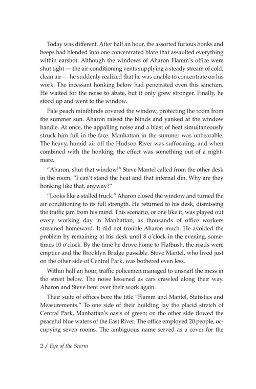 Artscroll: Eye Of The Storm by Yair Weinstock