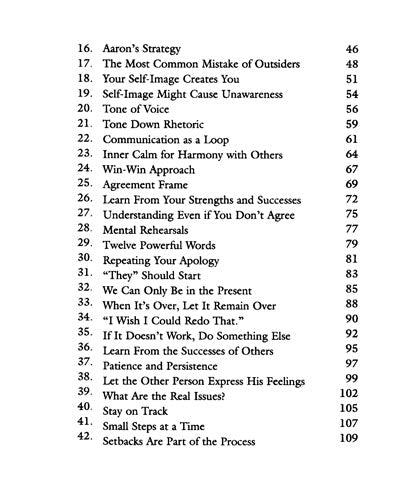 Harmony With Others Formulas Stories & Insights