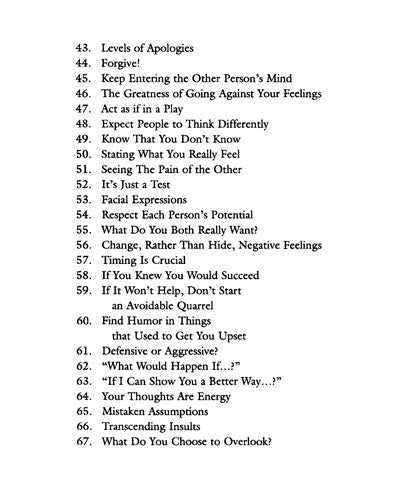 Harmony With Others Formulas Stories & Insights