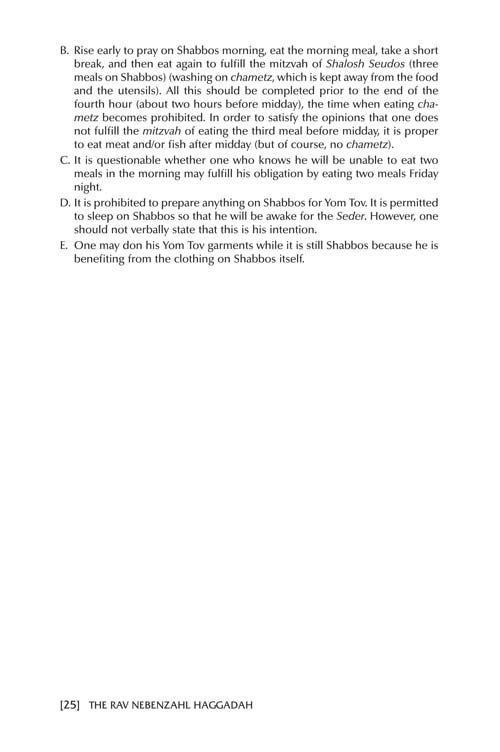 The Rav Nebenzahl Haggadah