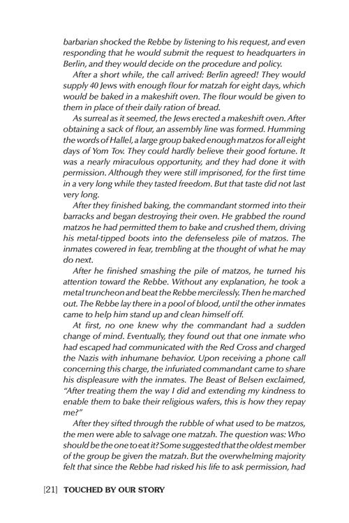 Haggadah Touched by Our Story