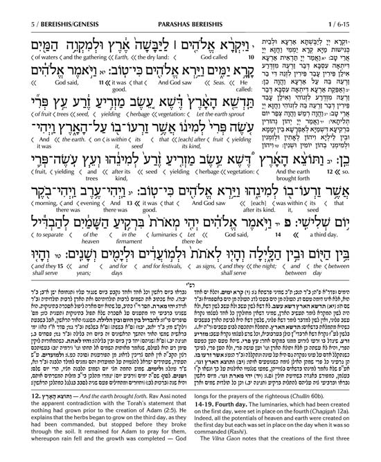 Schottenstein Ed Interlinear Chumash Vol 1: Bereishis / Genesis