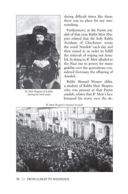 The Miraculous Exile of Yeshivas Chachmei Lublin