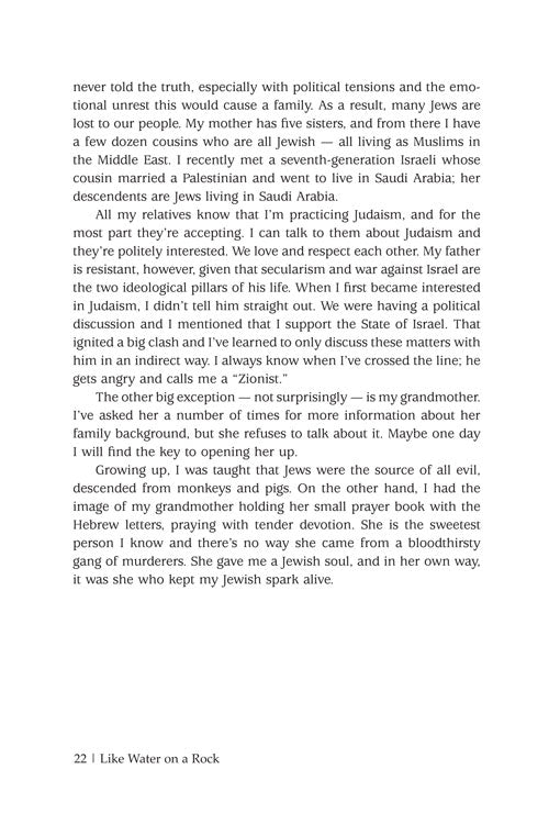 Like Water on Rock - Stories & Spiritual Transformation