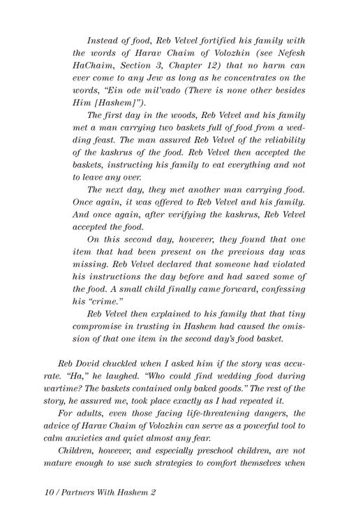 Artscroll: Partners with Hashem 2 by Dr. Meir Wikler