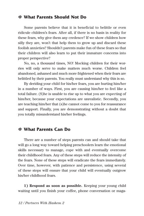 Artscroll: Partners with Hashem 2 by Dr. Meir Wikler