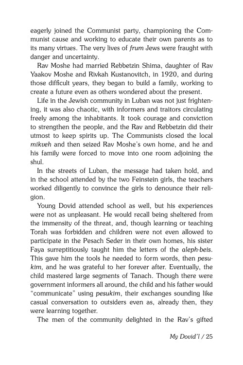 Reb Dovid - The Life and Legacy of Rabbi Dovid Feinstein