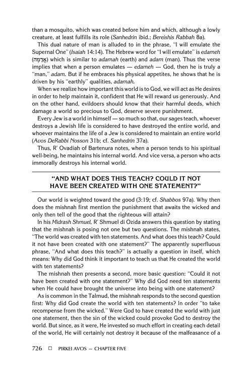 Artscroll: Rav Lau on Pirkei Avos - Volume 3 by Rabbi Yisrael Meir Lau