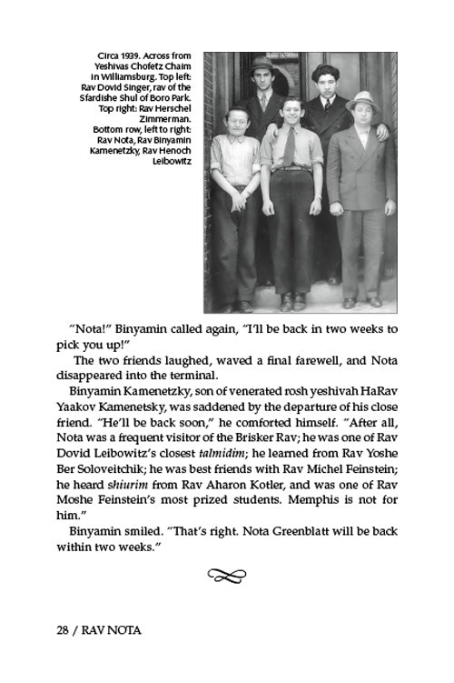 Rav Nota - Rav Nota Greenblatt Champion of Torah Judaism