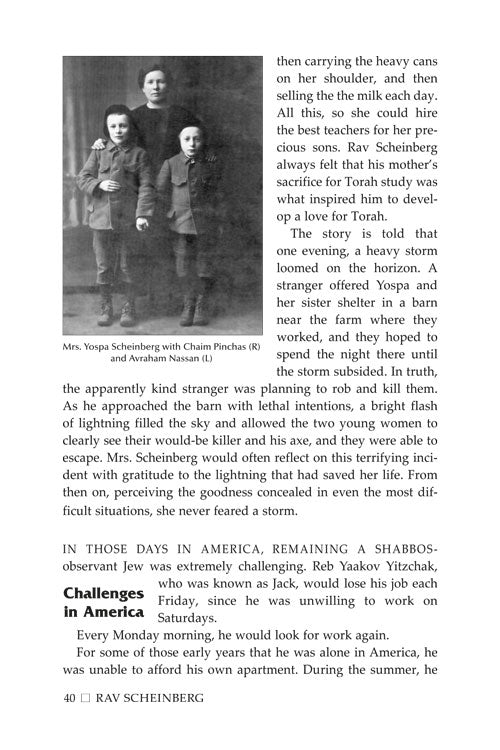 Rav Scheinberg - Warmth & Wisdom Cloaked in Humility