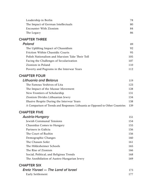 Struggles, Challenges and Tradition