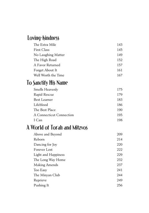 Stories for the Jewish Heart