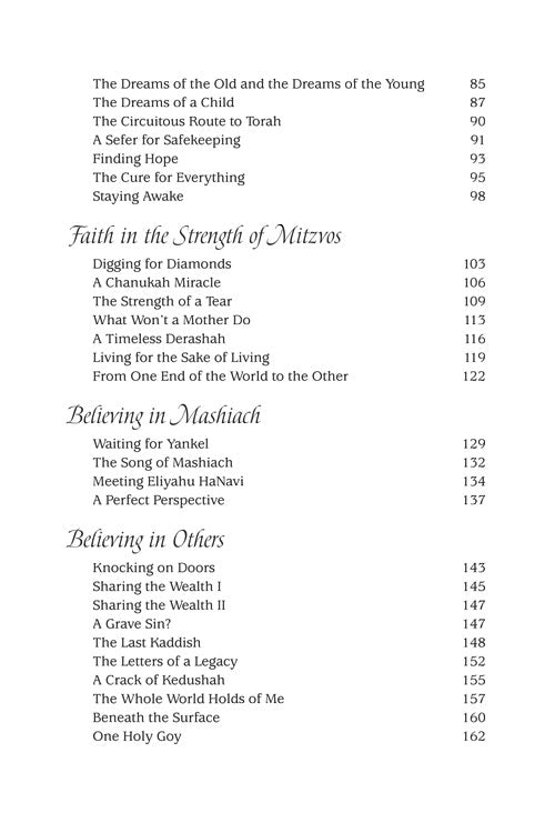 Artscroll: Touched by Their Faith by Rabbi Yechiel Spero