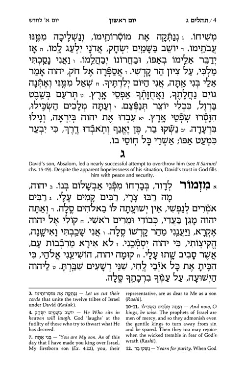Tehillim Full-Size Hebrew/English - Desert Camel Signature Leather Collection
