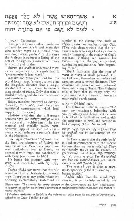 Tehillim / Psalms - 2 Vol Shrink Wrapped Set