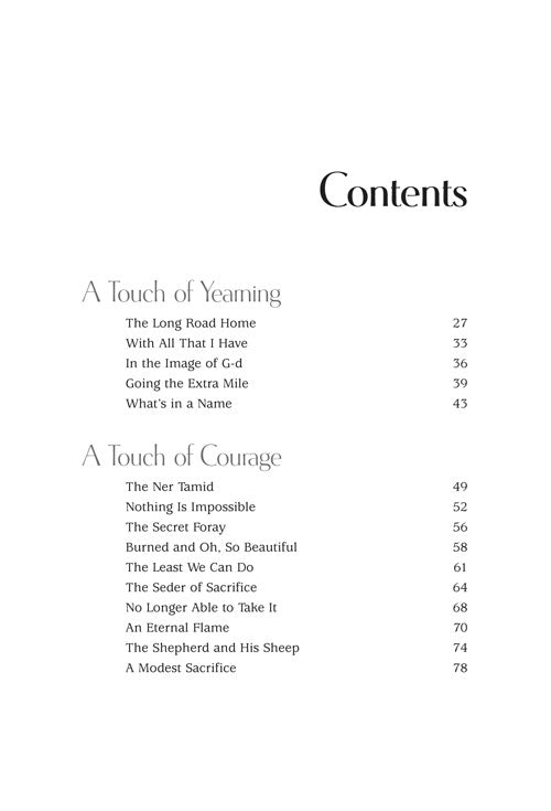 Artscroll: A Touch of Warmth by Rabbi Yechiel Spero