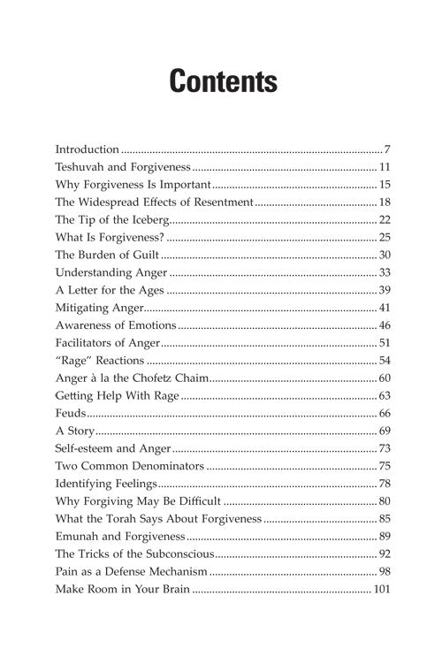 Artscroll: Forgiveness by Rabbi Abraham J. Twerski, M.D.