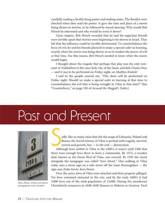 Artscroll: Traveling With The Maggid by Rabbi Paysach J. Krohn