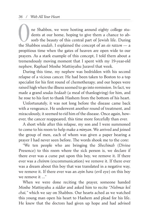 Artscroll: With All Your Heart by Rabbi Binyamin Pruzansky