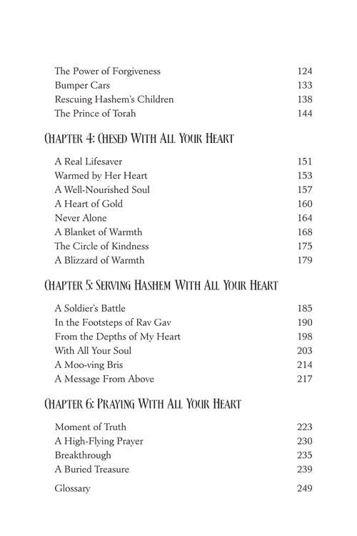 Artscroll: With All Your Heart by Rabbi Binyamin Pruzansky