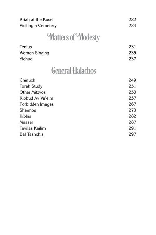 A Woman's Guide to Practical Halachah