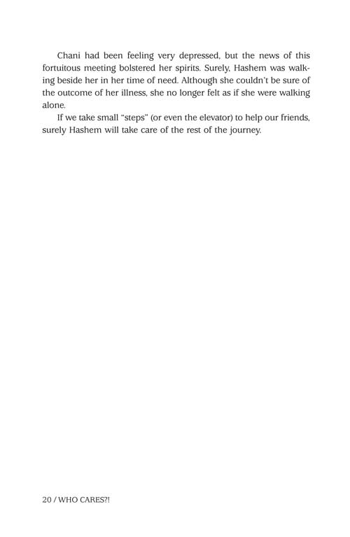 Artscroll: Who Cares?! by Rabbi Boruch Brull