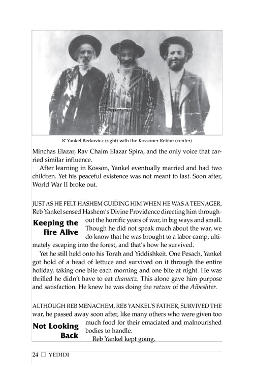 Yedidi - Rabbi Shmuel Berkovicz