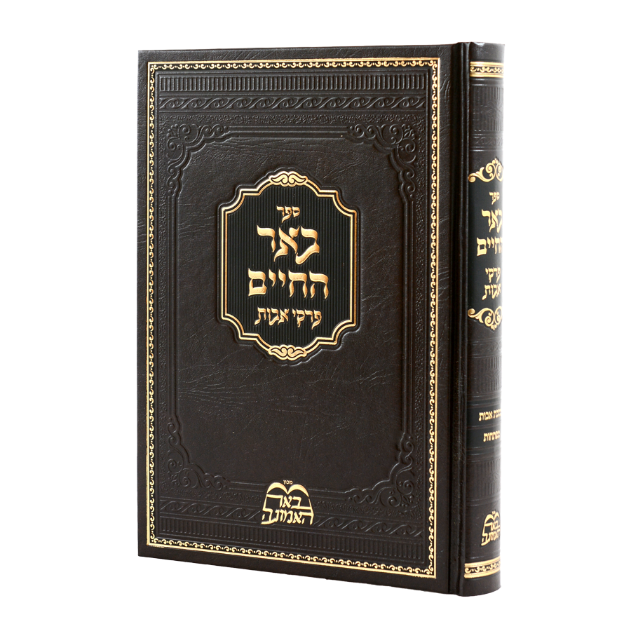 פרקי אבות באר החיים - הרב אלימלך בידרמן