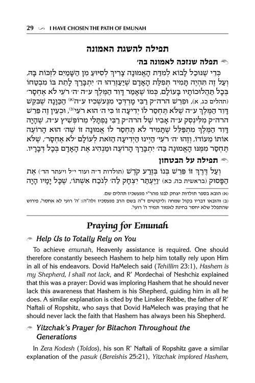 R' David Chai Abuchatzeira on Emunah and Bitachon