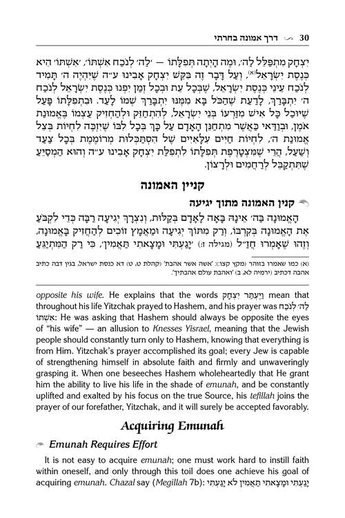 R' David Chai Abuchatzeira on Emunah and Bitachon