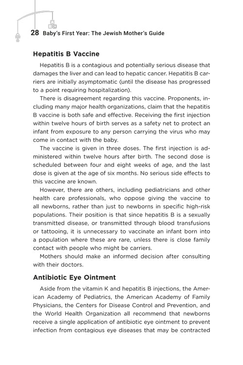 Baby’s First Year: The Jewish Mother’s Guide