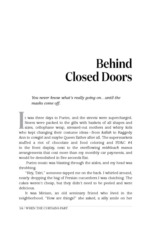 When The Curtains Part