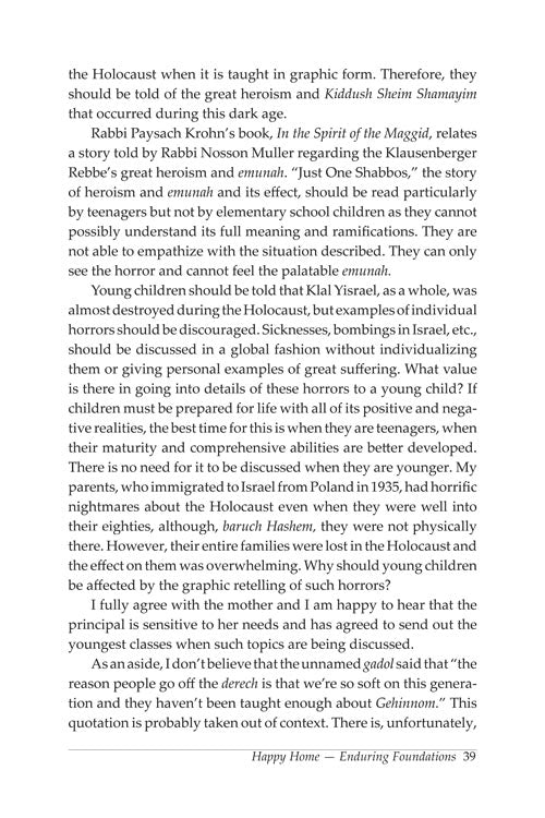 Chinuch with Confidence